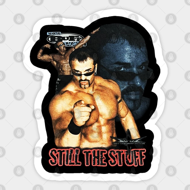 Buff Bagwell - Still The Stuff - WCW Wrestling Sticker by nicklower